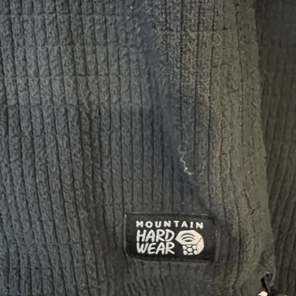 Mountain Hardwear Black Textured Pullover - Picture 2 of 4